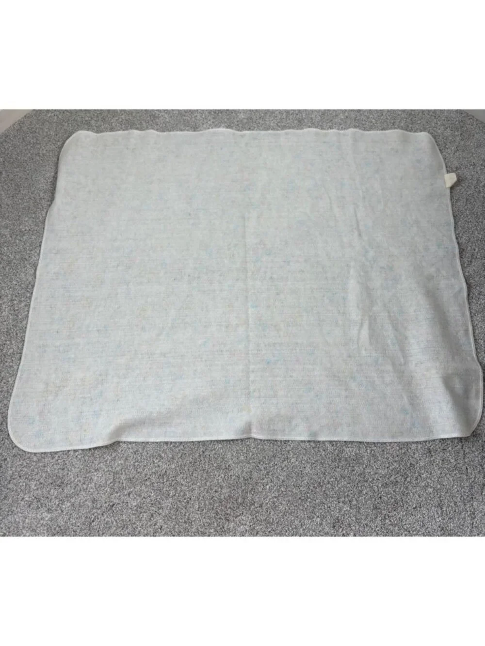 Chatham Vintage Baby Blanket Multicolored Ducks Floral Fade